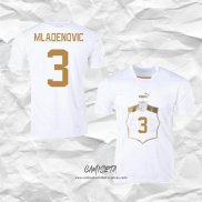 Segunda Camiseta Serbia Jugador Mladenovic 2022
