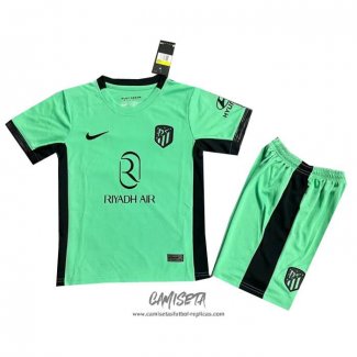 Tercera Camiseta Atletico Madrid 2023-2024 Nino