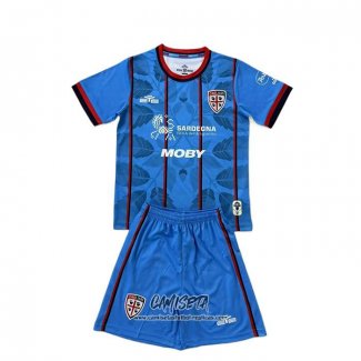 Tercera Camiseta Cagliari Calcio 2025-2026 Nino