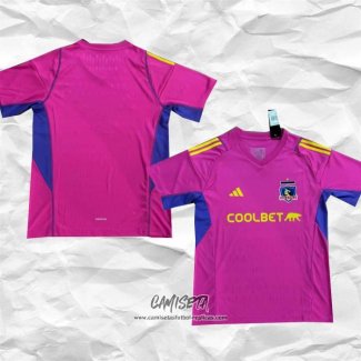 Camiseta Colo-Colo Portero 2024 Purpura Tailandia