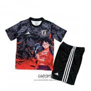 Camiseta Japon Anime 2025-2026 Nino Negro