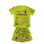 Camiseta Olympique Marsella Portero 2025-2026 Nino Amarillo