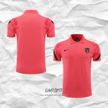 Camiseta Polo del Atletico Madrid 2022-2023 Rosa