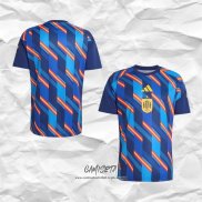 Camiseta Pre Partido del Espana 2026 Azul