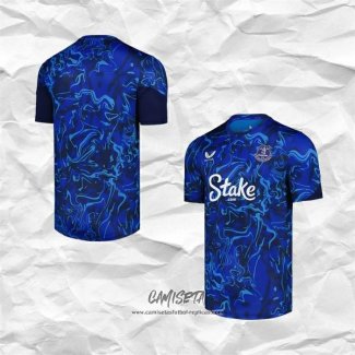 Camiseta Pre Partido del Everton 2025-2026 Azul