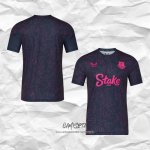 Camiseta Pre Partido del Everton 2025-2026 Azul Rosa