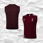 Camiseta de Entrenamiento Ajax 2025-2026 Sin Mangas Rojo