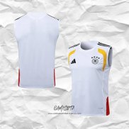 Camiseta de Entrenamiento Alemania 2025-2026 Sin Mangas Blanco