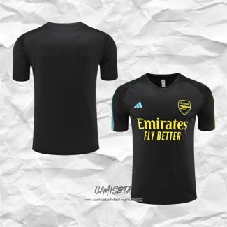 Camiseta de Entrenamiento Arsenal 2023-2024 Negro