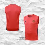 Camiseta de Entrenamiento Bayern Munich 2025-2026 Sin Mangas Naranja