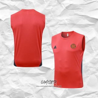 Camiseta de Entrenamiento Bayern Munich 2025-2026 Sin Mangas Naranja