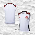 Camiseta de Entrenamiento Flamengo 2025-2026 Sin Mangas Blanco