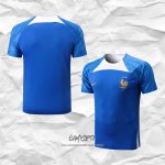 Camiseta de Entrenamiento Francia 2022-2023 Azul