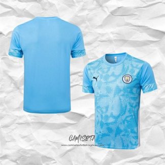 Camiseta de Entrenamiento Manchester City 2025-2026 Azul
