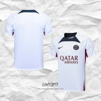 Camiseta de Entrenamiento Paris Saint-Germain 2023-2024 Blanco