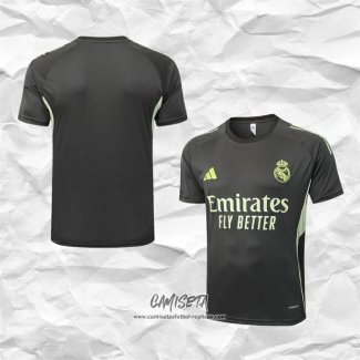 Camiseta de Entrenamiento Real Madrid 2025-2026 Gris Verde