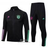 Chandal de Chaqueta del Bayern Munich 2023-2024 Nino Negro