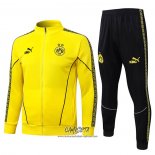 Chandal de Chaqueta del Borussia Dortmund 2025-2026 Amarillo