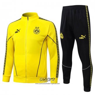 Chandal de Chaqueta del Borussia Dortmund 2025-2026 Amarillo