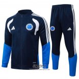 Chandal de Chaqueta del Cruzeiro 2025-2026 Nino Azul