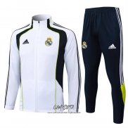 Chandal de Chaqueta del Real Madrid 2025-2026 Blanco Negro