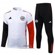 Chandal de Sudadera del Ajax 2025-2026 Nino Blanco