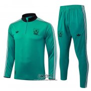 Chandal de Sudadera del Liverpool 2025-2026 Nino Verde