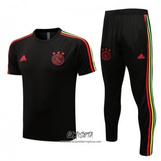 Chandal del Ajax 2022-2023 Manga Corta Negro