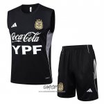 Chandal del Argentina 2025-2026 Sin Mangas Negro