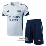 Chandal del Arsenal 2025-2026 Manga Corta Gris - Pantalon Corto