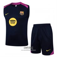 Chandal del Barcelona 2025-2026 Sin Mangas Negro
