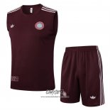 Chandal del Bayern Munich 2025-2026 Sin Mangas Rojo