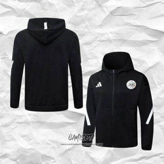 Chaqueta con Capucha del Ajax 2025-2026 Negro