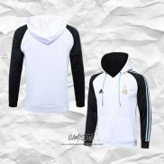 Chaqueta con Capucha del Argentina 2022-2023 Blanco