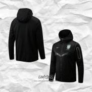 Chaqueta con Capucha del Brasil 2022-2023 Negro