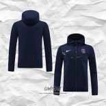 Chaqueta con Capucha del Paris Saint-Germain 2022-2023 Azul
