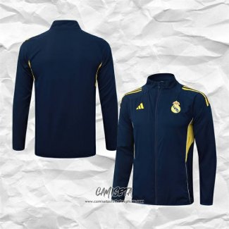 Chaqueta del Real Madrid 2025-2026 Amarillo Azul