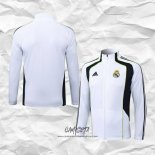 Chaqueta del Real Madrid 2025-2026 Blanco Negro
