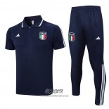 Conjunto Polo del Italia 2023-2024 Azul