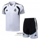 Conjunto Polo del Real Madrid 2026-2027 Blanco