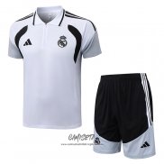 Conjunto Polo del Real Madrid 2026-2027 Blanco