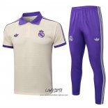 Conjunto Polo del Real Madrid 2025-2026 Amarillo