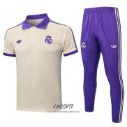 Conjunto Polo del Real Madrid 2025-2026 Amarillo