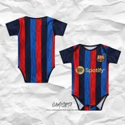 Primera Camiseta Barcelona 2022-2023 Bebe