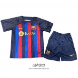 Primera Camiseta Barcelona 2022-2023 Nino