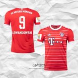 Primera Camiseta Bayern Munich Jugador Lewandowski 2022-2023