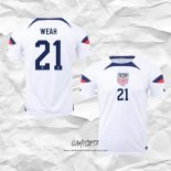 Primera Camiseta Estados Unidos Jugador Weah 2022