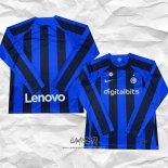 Primera Camiseta Inter Milan 2022-2023 Manga Larga