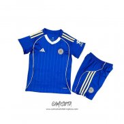 Primera Camiseta Leicester City 2025-2026 Nino