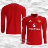 Primera Camiseta Manchester United 2026-2027 Manga Larga